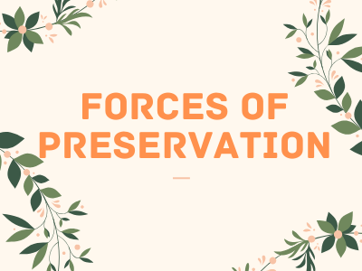 Forces Of Preservation