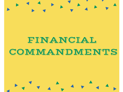 Financial Commandments