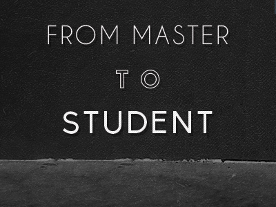 From Master To Student